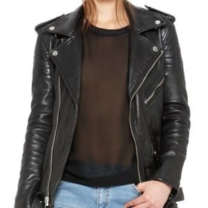 BLK DNM | Black Leather Jacket 8 | Large